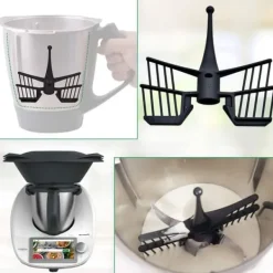 Butterfly Mixer Piskeris til Thermomix TM6 TM5 TM Friend TM31 til blanding, piskning og opskumning. New