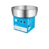 Candyflossmaskine, 20,5 tommer rustfrit stålskål, høj effekt 1200W,Blå Clearance