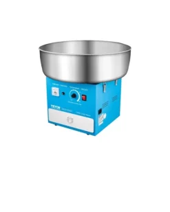Candyflossmaskine, 1000W effekt, 3,7 ounces kapacitet, temperaturinterval 149-473°F,Blå Outlet