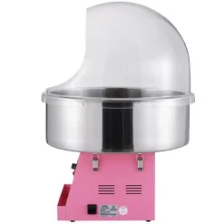 Maskiner Til Candyfloss>Candyflossmaskine, 1000W, 52x52x41.5 cm, Pink, Rustfrit stål