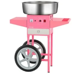 Candyflossmaskine, 81,9x52x85,5 cm, Pink, Rustfrit stål Hot