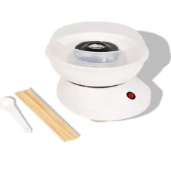 Candyflossmaskiner - Living candyfloss-maskine 480 W hvid Best