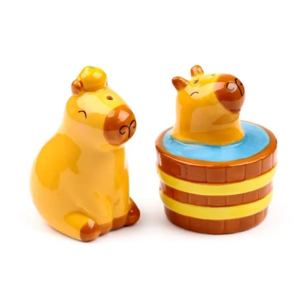 Salt- & Peberstrøere>Capybara Salt and Pepper Shaker Set