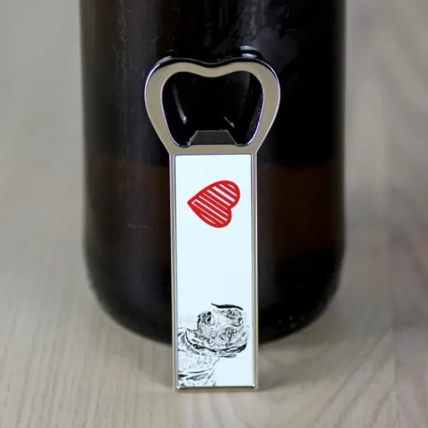 Cocktailshakers & Drinkudstyr>Catahoula Leopard Dog - flaskeåbner med en hund, personlig køleskabsåbner, unik gave til en mand fra Art-Dog