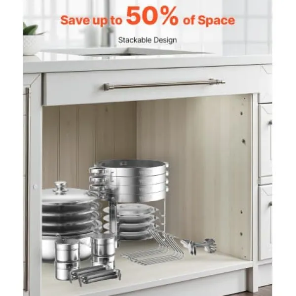 Madopvarmere>Chafing Dish Buffet Sæt, 4 stk, 5 qt, Rustfrit Stål, Sølv, Catering Varmer