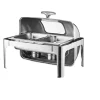 Chafing Dish, 9Qt kapacitet, rustfrit stål konstruktion,Sølvfarvet Online