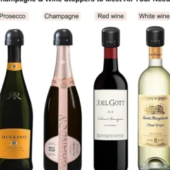 Champagne Saver Frisk opbevaring Lækagesikker flaskeforseglingshætteprop Outlet