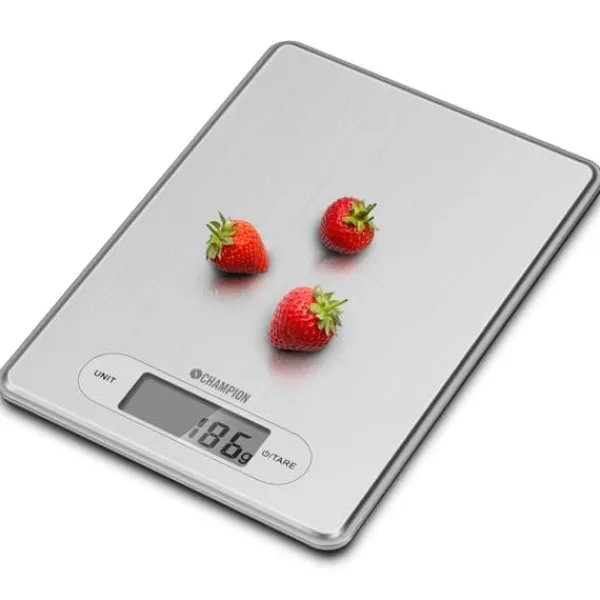 Champion køkkenvægt 5 kg rustfri Online