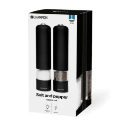 Champion salt- og peberkværn SPK120 mat sort Discount