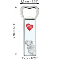 Chesapeake Bay Retriever - flaskeåbner med en hund, personlig køleskabsåbner, unik gave til en mand fra Art-Dog Hot