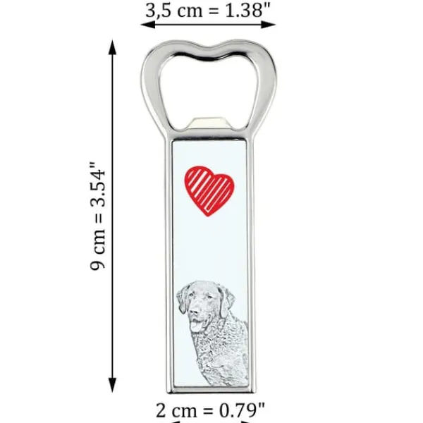 Chesapeake Bay Retriever - flaskeåbner med en hund, personlig køleskabsåbner, unik gave til en mand fra Art-Dog Hot