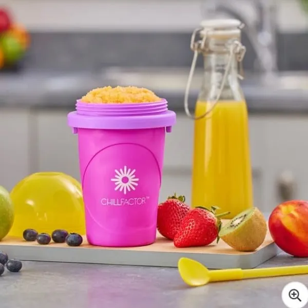 Slush-Ice Maskiner>ChillFactor Slushy Maker Passion Fruit Party Purple