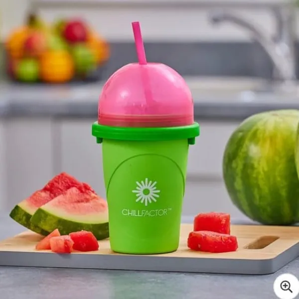 Slush-Ice Maskiner>ChillFactor Slushy Maker Watermelon Crush Green