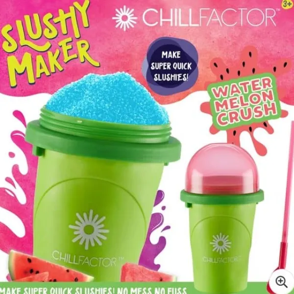 Slush-Ice Maskiner>ChillFactor Slushy Maker Watermelon Crush Green