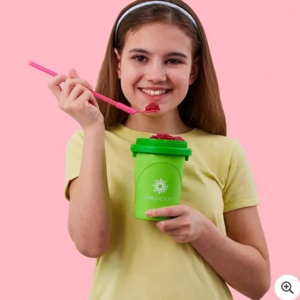 Slush-Ice Maskiner>ChillFactor Slushy Maker Watermelon Crush Green