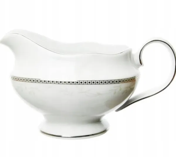 Serveringsfad & Skåle>CHODZIEŻ PORCELÆNSAUCE BÅD 500ML ASTRA DREAM PLATINUM POLISK PRODUKT