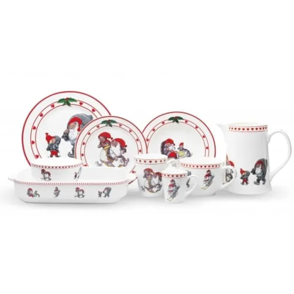 Serveringsfad & Skåle>Christmas tableware egg cup, 4-pack - Rolf Lidberg