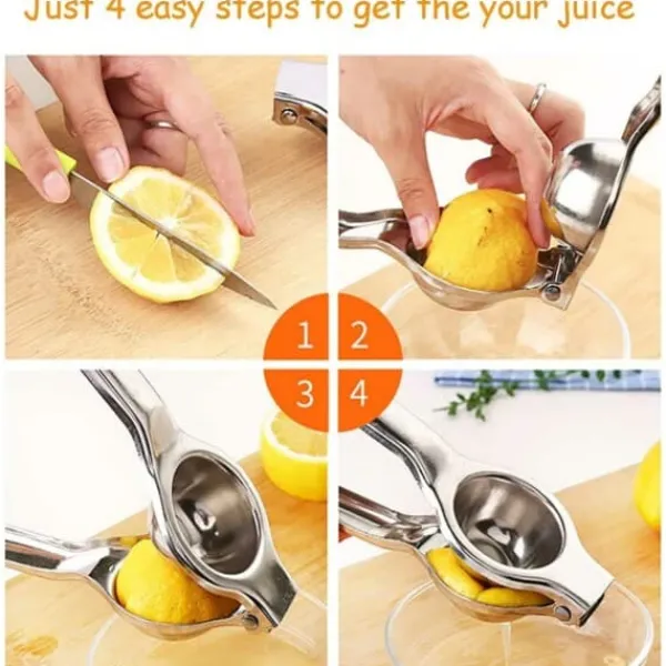 Citruspresse rustfrit stål Clearance