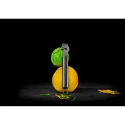 Madskrællere & Udkernere>Citruszester, Rustfrit Stål, 16,5 cm, Mørkegrå Bar / Lurch