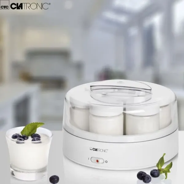 Yogurtmaskiner>Clatronic Yoghurt Maker Jm 3344 Transparent One Size / EU Plug