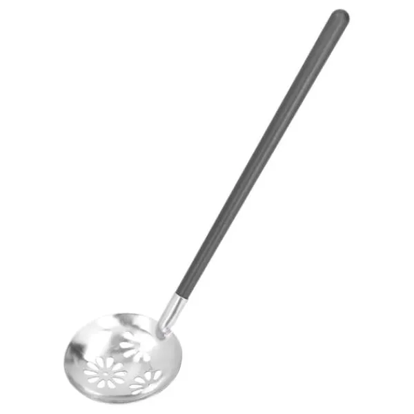 26CM Rustfrit Stål Rund Ske Hot Pot Øske Spisestel til hjemmekøkken Restaurant HotelColander Hot
