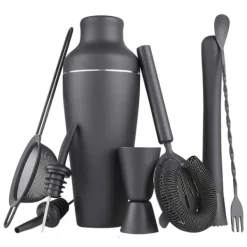 Barudstyrssæt>Cocktail Shaker Set, 8 Dele - Matsort