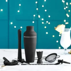 Barudstyrssæt>Cocktail Shaker Set, 8 Dele - Matsort