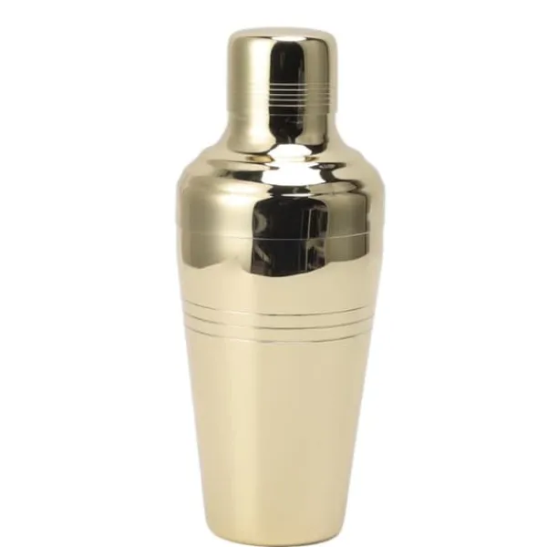 Cocktailshakers & Drinkudstyr>Cocktailshaker i rustfrit stål - 510 ml guldbar værktøjssæt til hjemmebartending