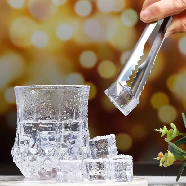 Barudstyrssæt>Cocktailsæt Dobbelt shaker 750ml Rustfrit stål Sølv 10 dele