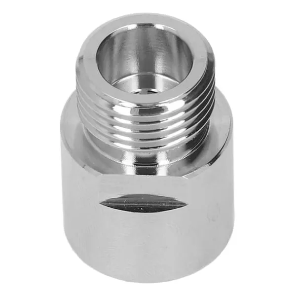 CO2-cylinderadapter: Indvendig gevind TR21-4 til udvendig gevind CGA320 Outlet