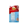 Opbevaringskroge & Hylder>Command gennemsigtig stor krog 1,8 kg, 1 krog, 2 strips