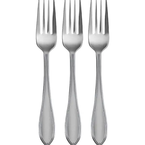 Bestik>CONIC stålbordgafler 20,5 cm 3 stk.