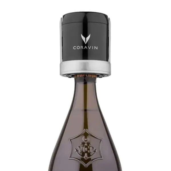 Flaskepropper>Coravin Champagne Stopper Black/Silver, 2-pack - Coravin