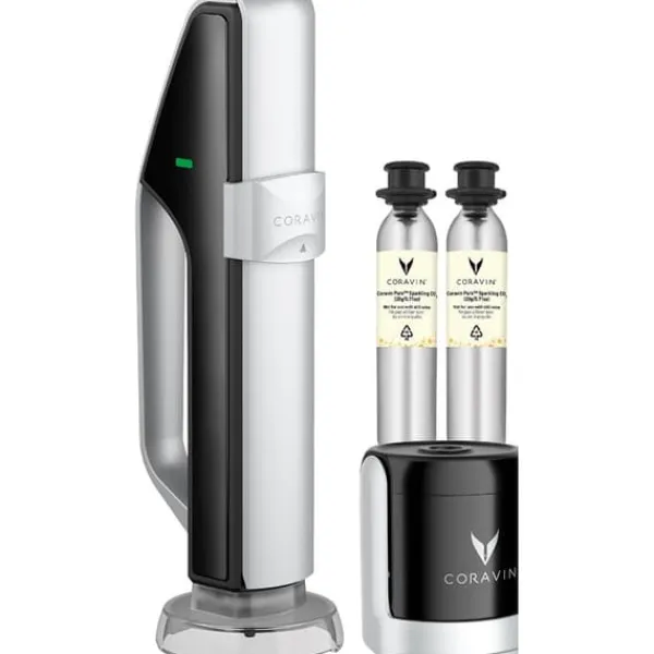CORAVIN Opbevaringssystem til Mousserende Vin - Sort/Sølv Online