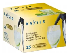 Sodavandsmaskiner>CO2-SODAVANDPATRONER KAYSER 25 STK.