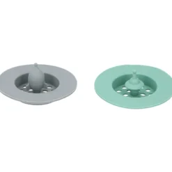 Måtter & Gitter Til Køkkenvaske>Cuisine Elegance vaskventil 7 cm 2 stk. grøn/grå
