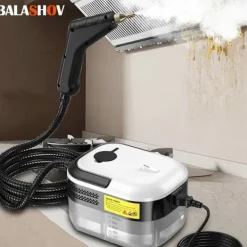 Damprensere>Damprenser - Håndholdt dampvasker - Effekt 1500 W - Opvarmning 15 s - Dampslange 2 m - EU-stik 220 V - Sort