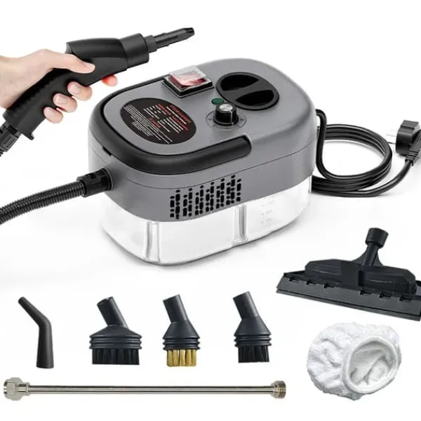 Damprenser, Høj Temperatur Ydeevne, Alsidig Rengøring,Grå, 220 V, EU Discount