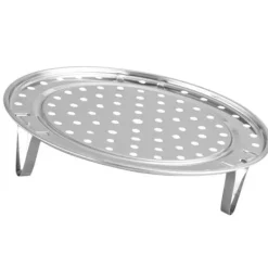 Damprist med aftageligt ben Dampbakke i rustfrit stål Stativ til brødbagning Køkkenredskab 22 cm Hot