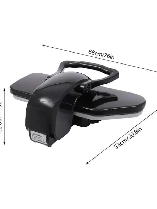 Damppresser>Dampstrygepresse til tøj - Dampstation - 2200 W - 1 l vandtank - 5 tilstande - Touch-betjening - AI stemmealarmer - 220 V