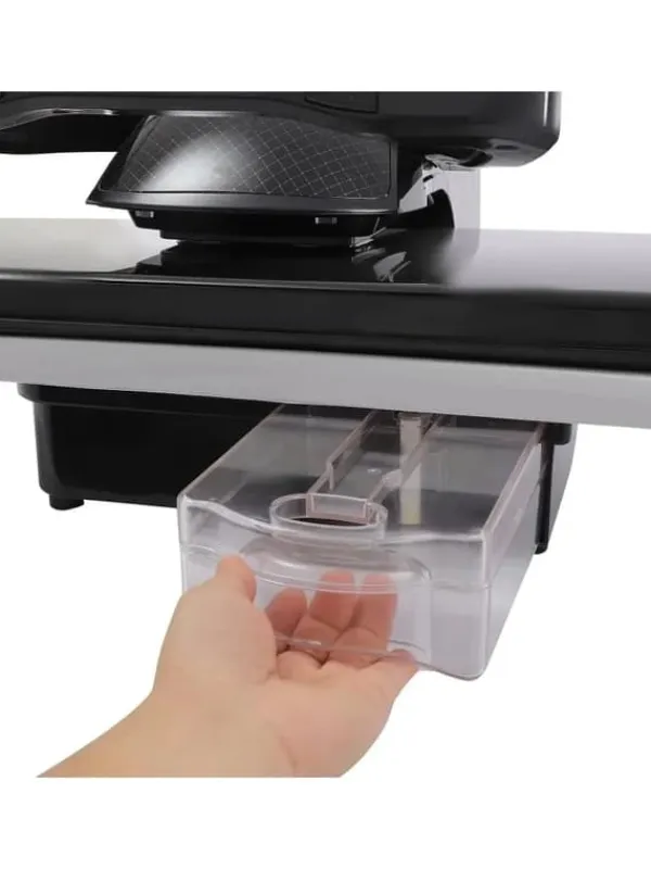 Damppresser>Dampstrygepresse til tøj - Dampstation - 2200 W - 1 l vandtank - 5 tilstande - Touch-betjening - AI stemmealarmer - 220 V