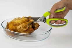 De Gusto køkkensaks sæt med 3 - til fjerkræ, til krydderurter, universal + nøddeknækker Clearance