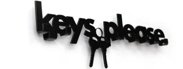 Opbevaringskroge & Hylder>Decorizzly® Keysplease nøgleophæng
