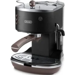DELONGHI ECOV 310.BK Classic Icona Vintage Espressomaskin - Svartbrun Discount
