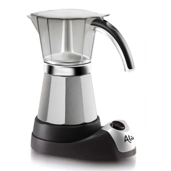 DELONGHI EMKM6B Alicia Plus italiensk kaffebryggare - vit New