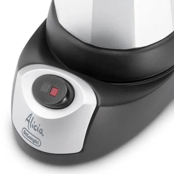 DELONGHI EMKM6B Alicia Plus italiensk kaffebryggare - vit New