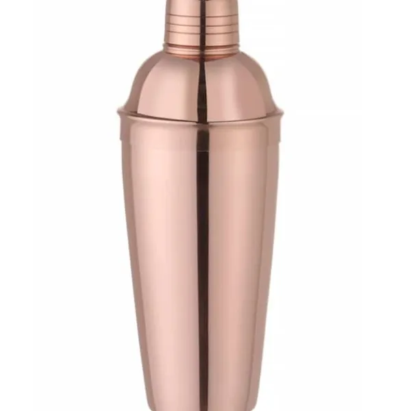 3-delt bartender shaker til drinks og cocktails Cobbler 0,8 l - kobber Sale