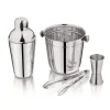Barudstyrssæt>4-delt cocktail bartender sæt. KINGHOFF KH-1706 Shaker