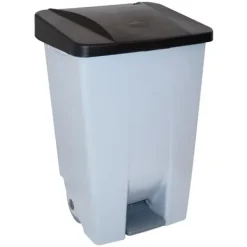 Denox Selektiv Skraldespand 23410.090 80l Hvid,Sort Hot