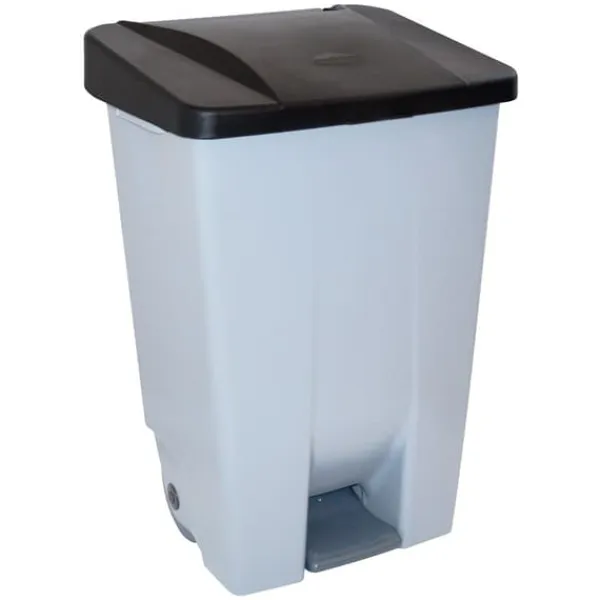 Denox Selektiv Skraldespand 23410.090 80l Hvid,Sort Hot